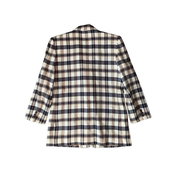 Vintage JHCollectibles Wool Plaid Blazer - Picture 5 of 13